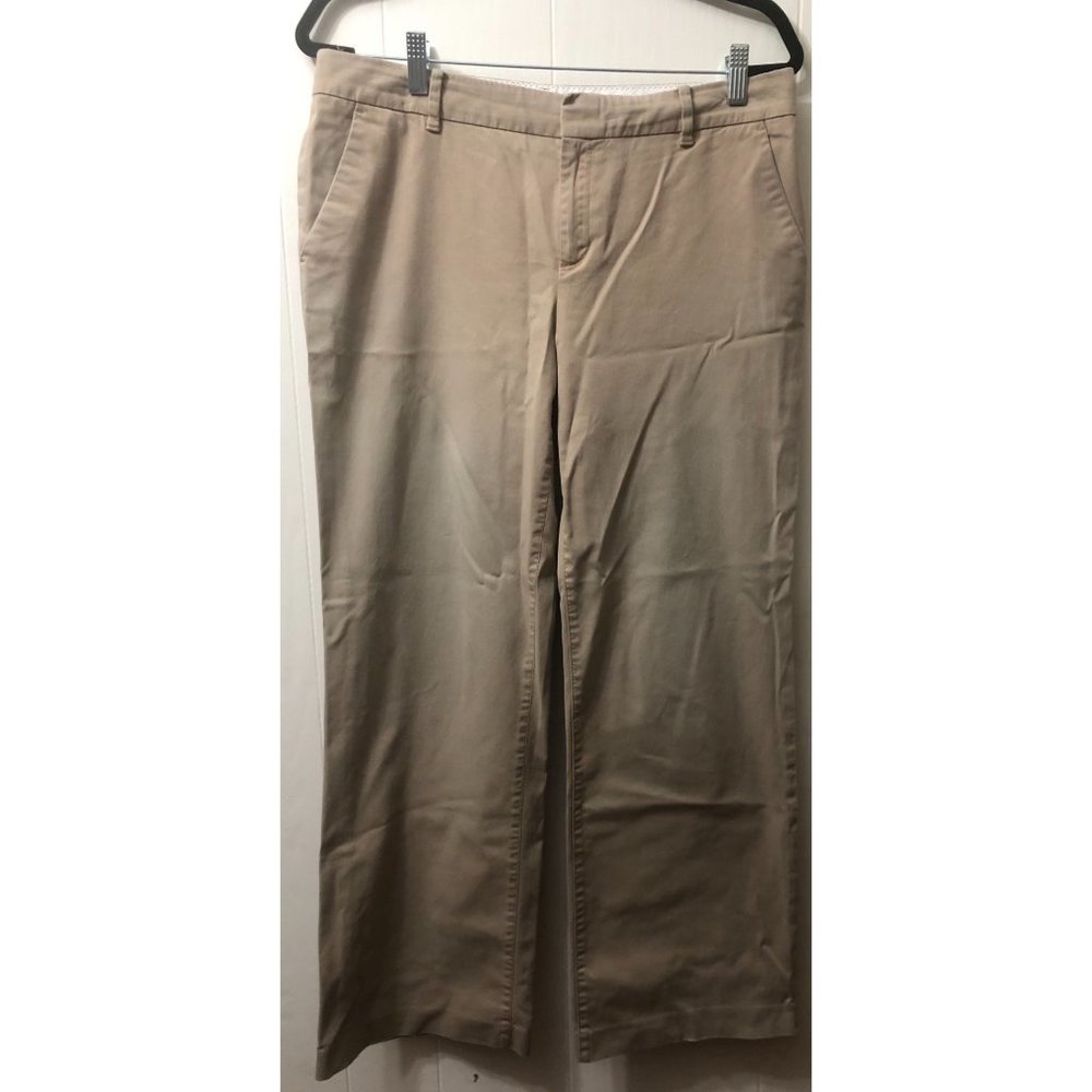 Lilly Pulitzer Ladies Pants Size 12 Main Line Fit Khakis Office Career